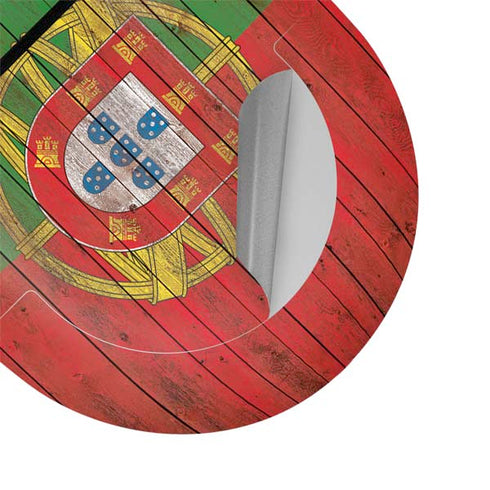 Portuguese Flag Dark Wood Google Pixel Buds Skin